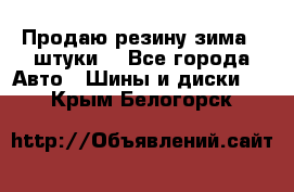 Продаю резину зима 2 штуки  - Все города Авто » Шины и диски   . Крым,Белогорск